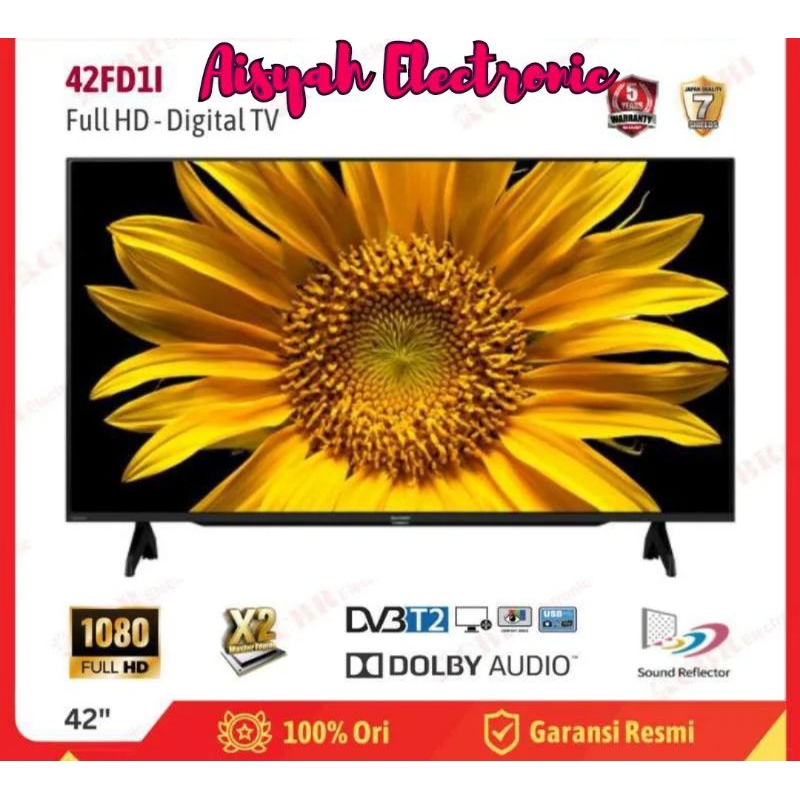 LED TV SHARP 42FD1I 42 INCH DIGITAL TV GARANSI 5 TAHUN