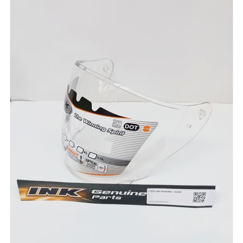 Visor helm ink dynamic clear original / kaca helm ink dynamic