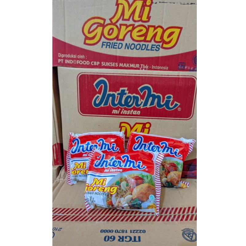 

[Ecer] Mie goreng intermie 1 pcs 60 gram