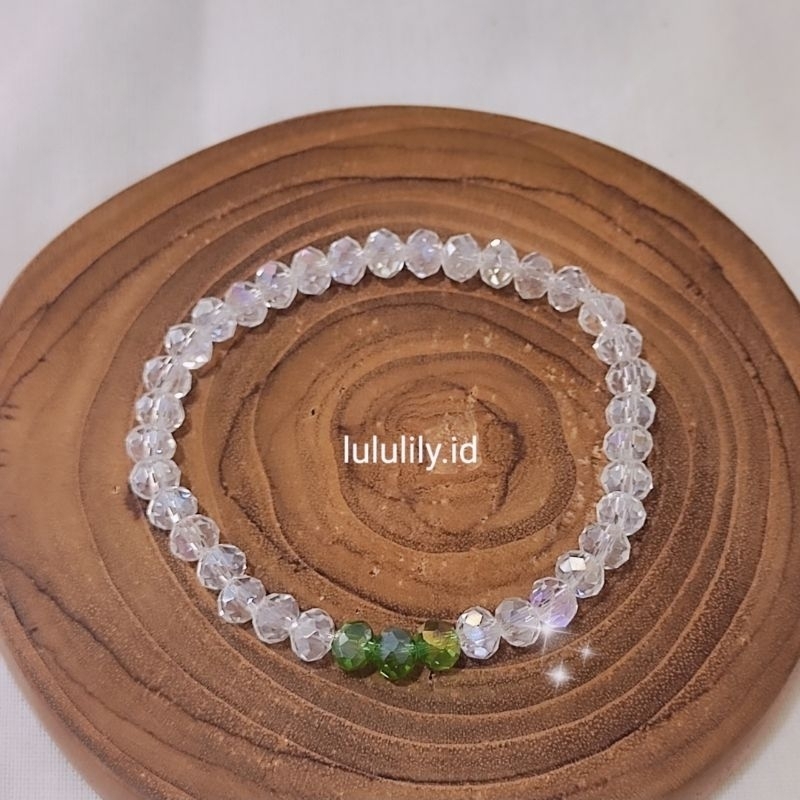 Crystal Ceko Bracelet / Gelang Kristal / Gelang Kristal Ceko
