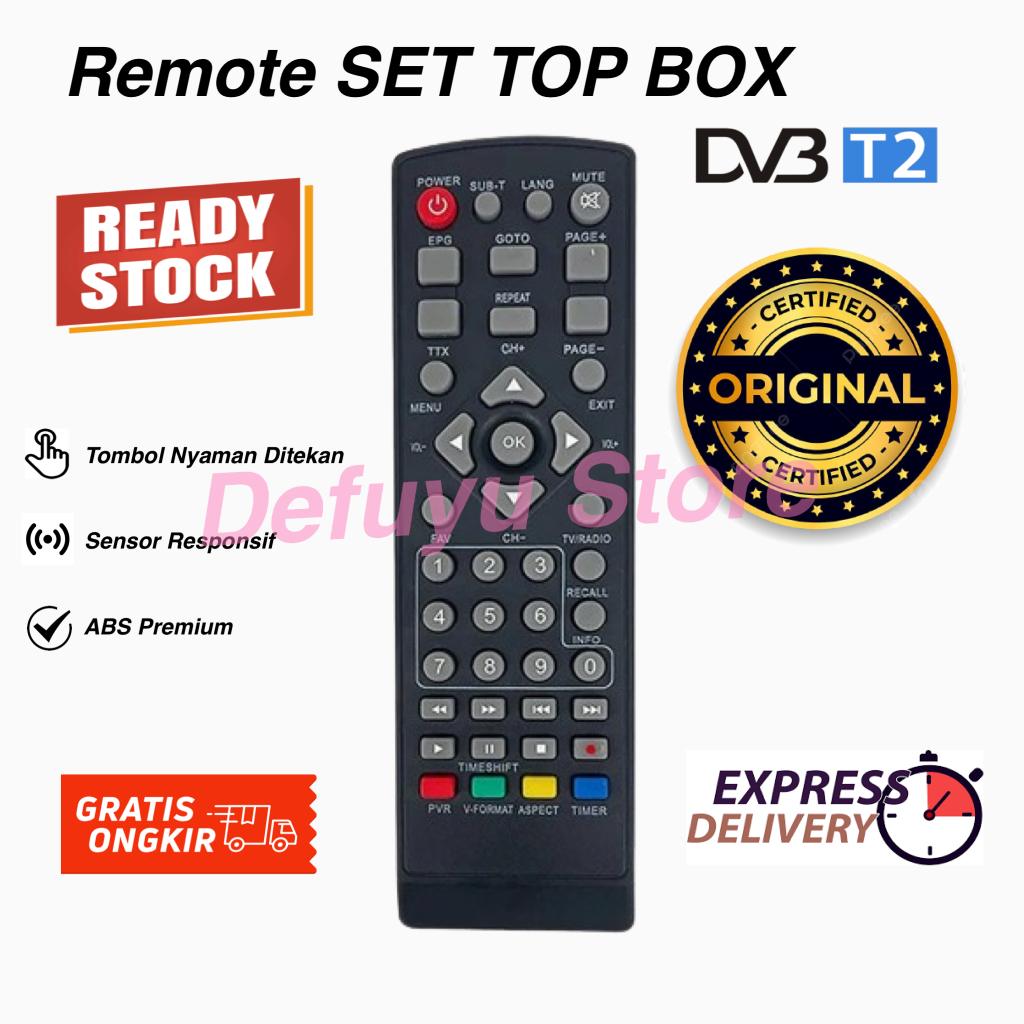 Remote STB Set Top Box DVB T2 / Remote STB DVB T2 / Remote STB / Remote Set Top Box DVB T2