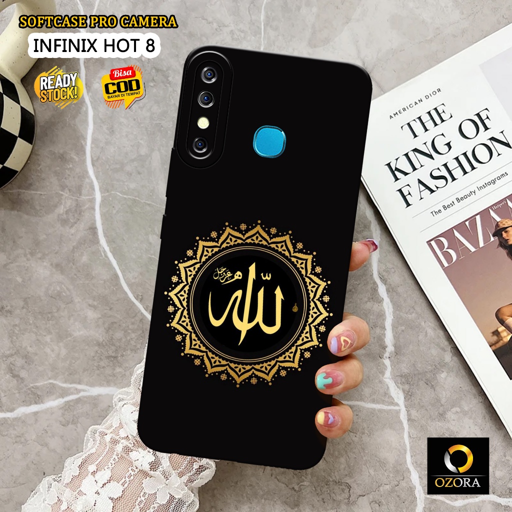 Case Infinix Hot 8 Terbaru - OZORA - Fashion Case Muslim - Casing Hp Infinix Hot 8 - Softcase Infini