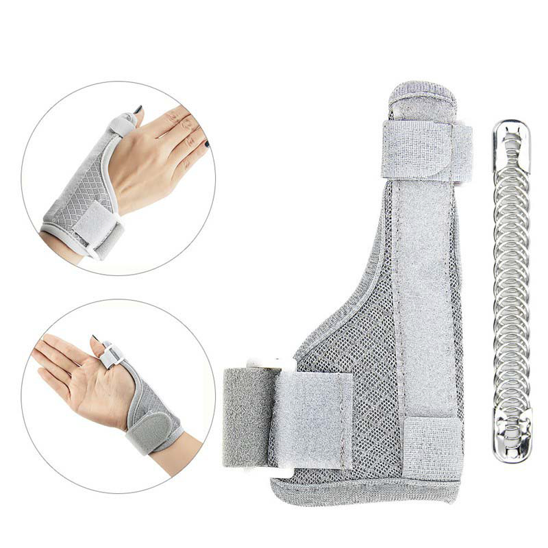 LdQ Thumb Splint Wrist Thumb Support Washable Thumb Spica Splint Bernapas Ringan Adjustable Thumb