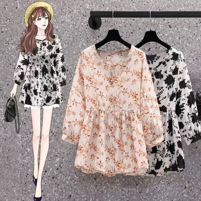 KODE W49S NEWBlouseAtasan ibu hamil