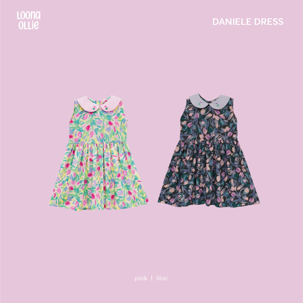 LOONA KIDS - DANIELE DRESS - Dress Anak Perempuan