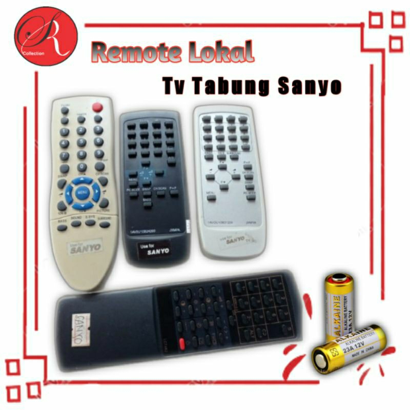 Remote Tv Tabung Sanyo