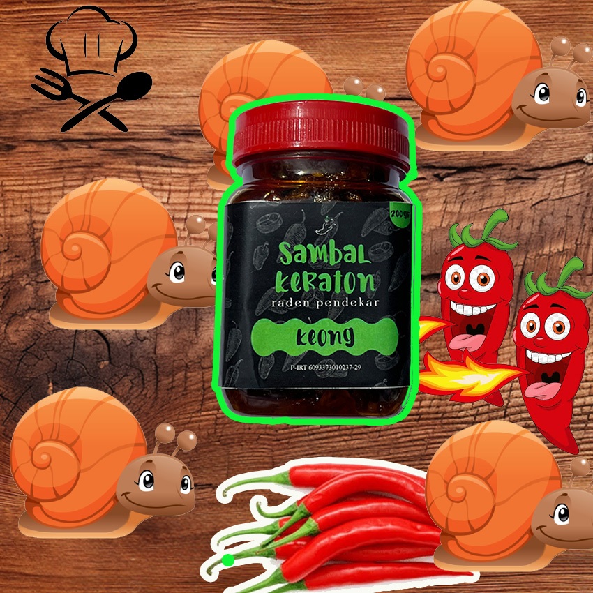 

Sambal Keraton Varian Keong Cap Raden Pendekar Makanan Food Kaya Protein dan Nutrisi