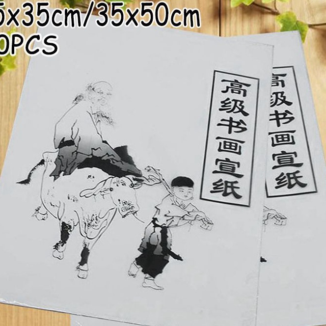 

Spesial 3pcs Kertas Kaligrafi Kertas Xuan Zhi Chinese Xuan Paper Kaligrafi Paper