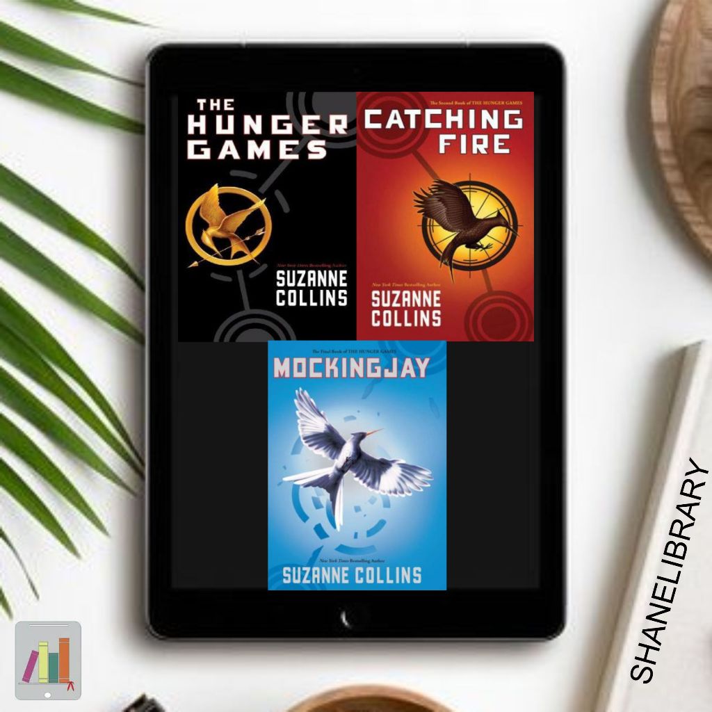 

The Hunger Games, Catching Fire, Mockingjay by Suzanne Collins