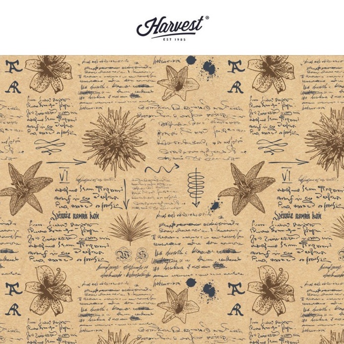 

SPESIAL BULAN INI Kertas Kado Harvest Wrapping Paper Brown Kraft Letters