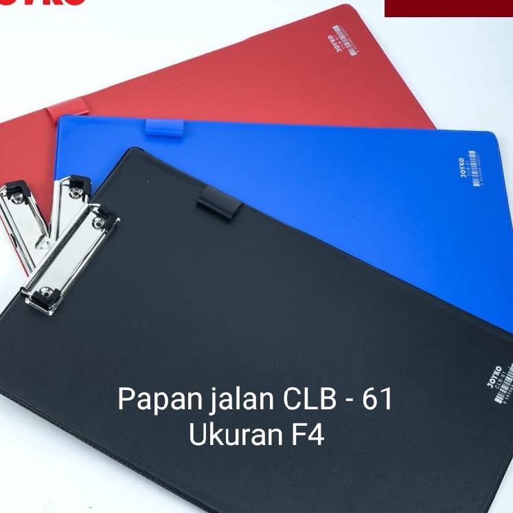 

KP8 JOYKO CLIPBOARD PAPAN JALAN CLB61 UKURAN F4 ALAS UJIAN