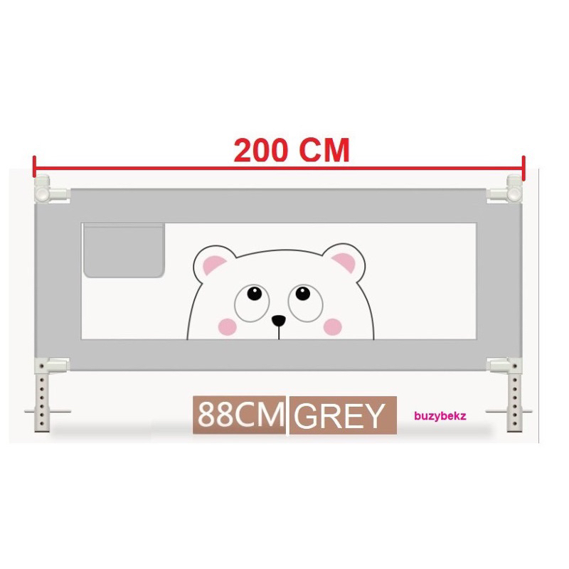 PRELOVED BABY BEDRAIL BED GUARD RAIL PAGAR BAYI ANAK | PAGAR KASUR JAGAAN BAYI