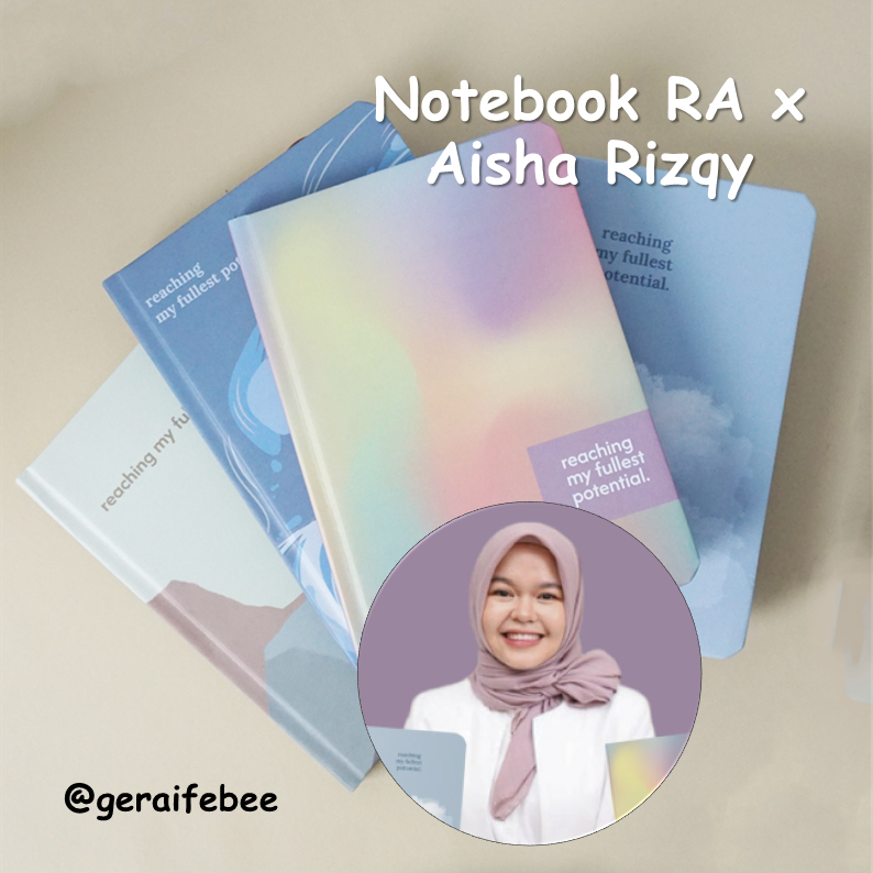 

[Freebies : 7 journaling kit] Notebook RA X Aisharizqy Muslim Planner