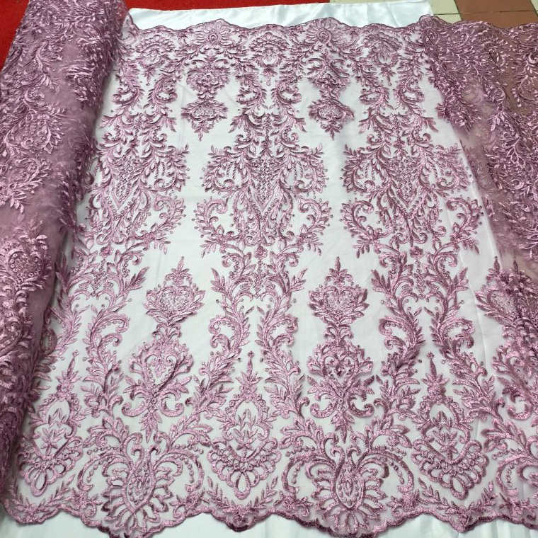 KODE V77K Kain Tile Elisab  Bahan Tile Elisab  Bahan Brokat Kebaya