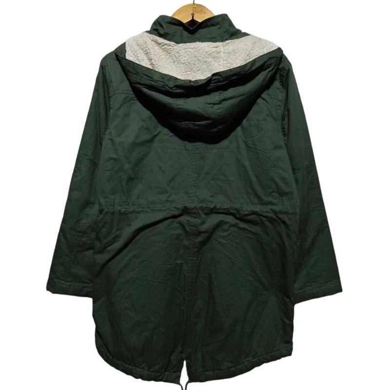 Jaket parka fishtail army GAP size XL