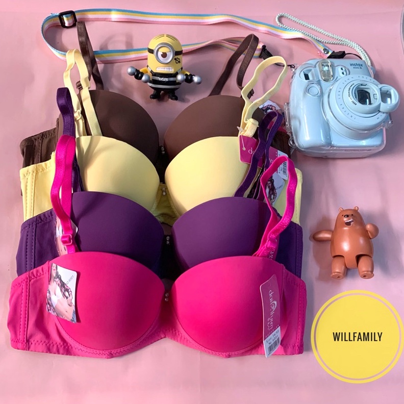 KODE Y1Q Bra push up bra kawat bra busa tebal sedang bra import BH kawat polos BH kawat busa tebal P