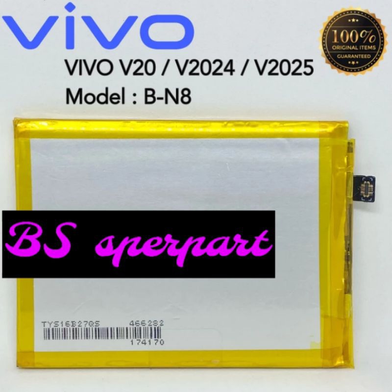 BATTERY BATERAI VIVO V20 VIVO V2024 VIVO V2025 ORIGINAL