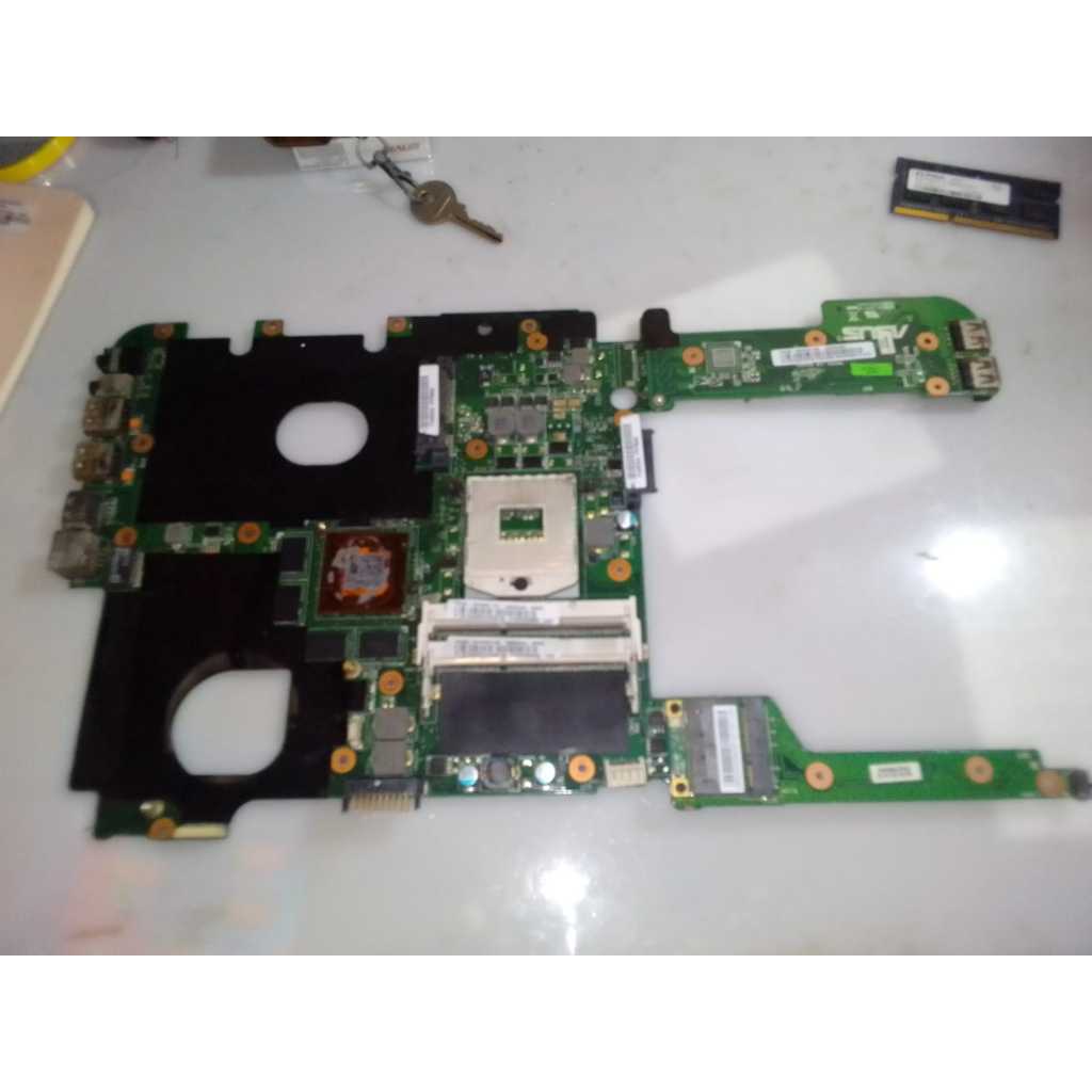 Motherboard Asus N43S Lengkap N43SL Chip HM65 Second Normal