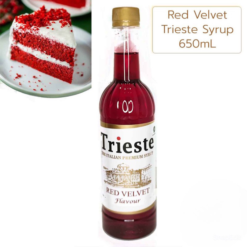 

Syrup Trieste Red Velvet 650 ml