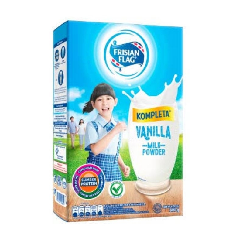 

Frisian Flag Vanilla Kompleta Susu Bendera Bubuk Instan 800 Gr