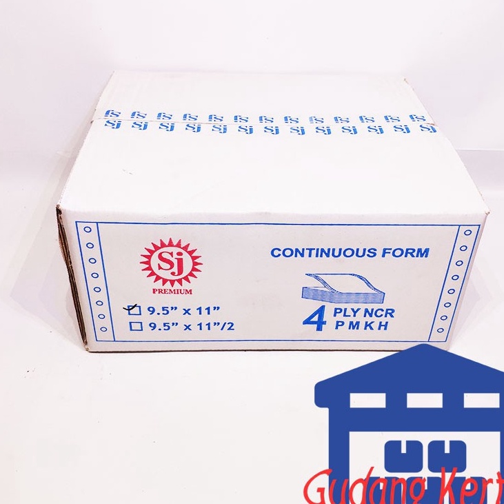 

KI3 SJ Premium Continuous Form 95 x 11 4 Ply NCR