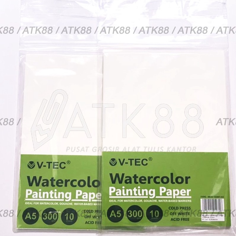 

KF7 VTec Watercolor Paper A5 3gsm Cold Press