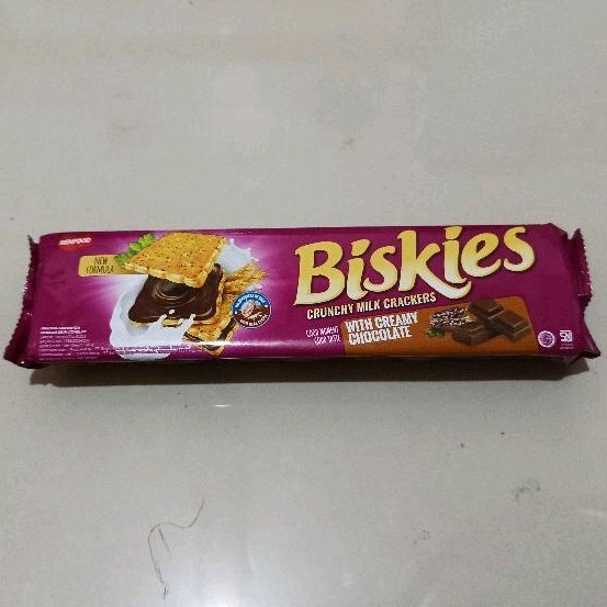 

HEMAT BISKIES Cracker Sandwich Chocolate Pack 96gr