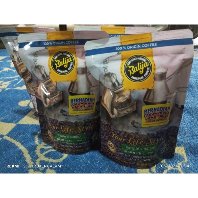 

Balija Kopi Dampit Original 230g