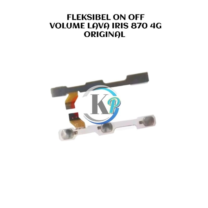 FLEKSIBEL ON OFF VOLUME LAVA IRIS 870 4G ORIGINAL
