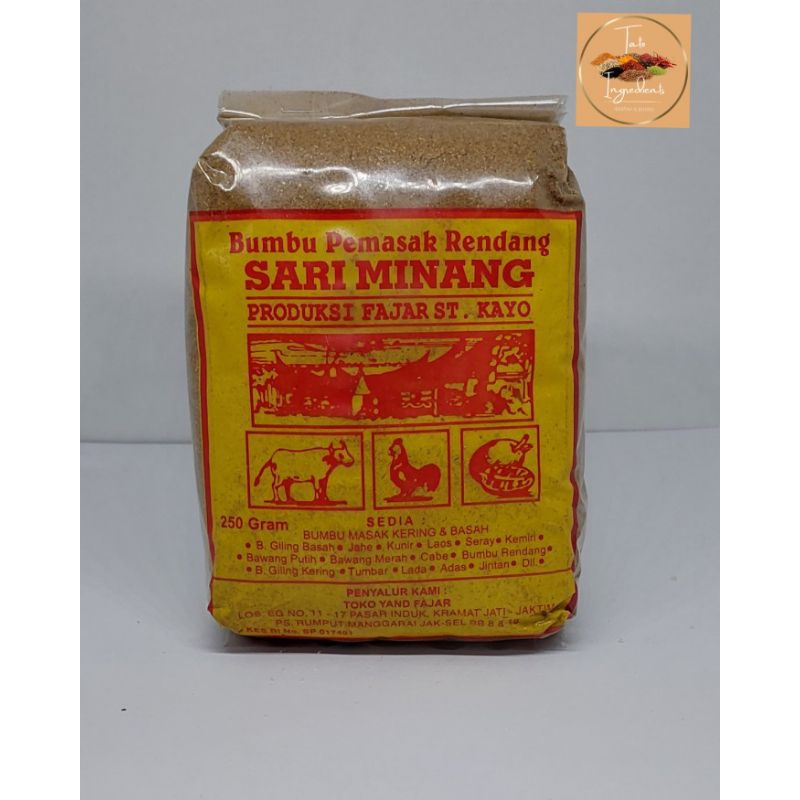 

bumbu sari Minang asli