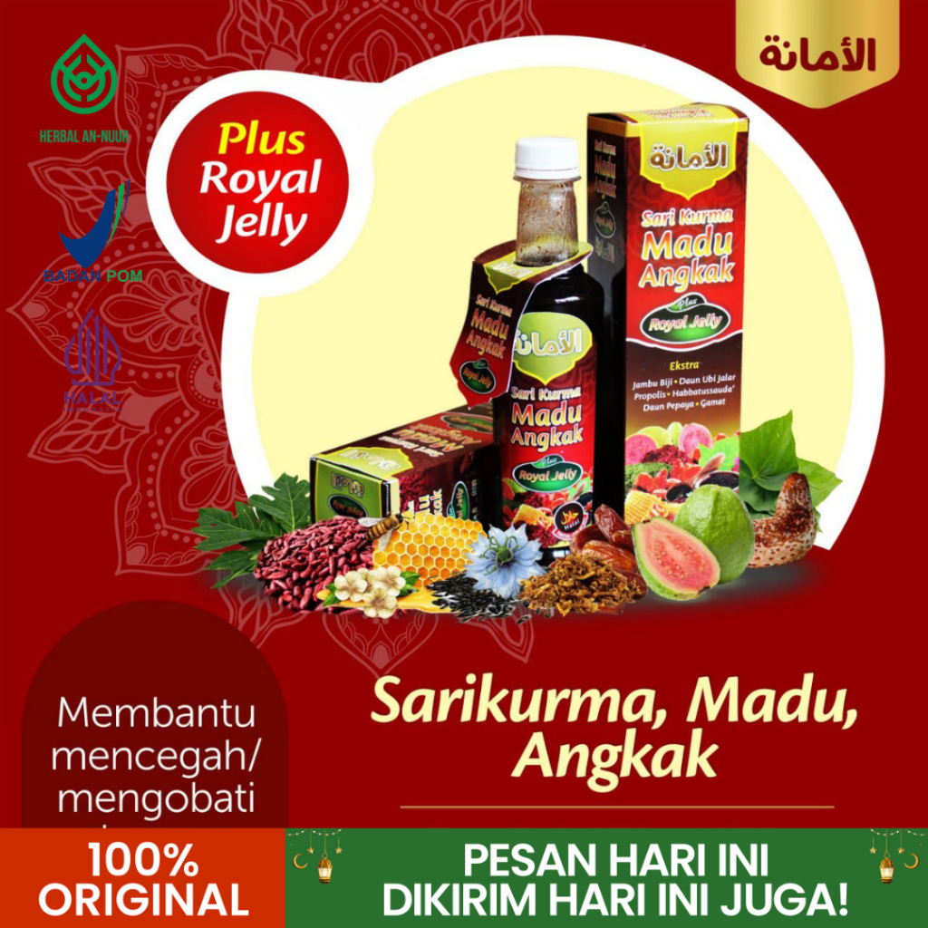 

Sari Kurma Madu Angkak Amanah