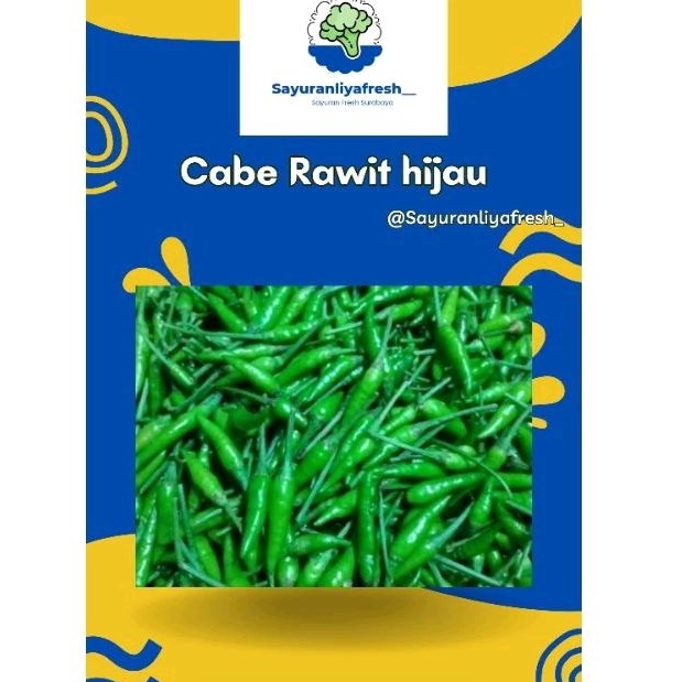 

Cabe rawit hijau