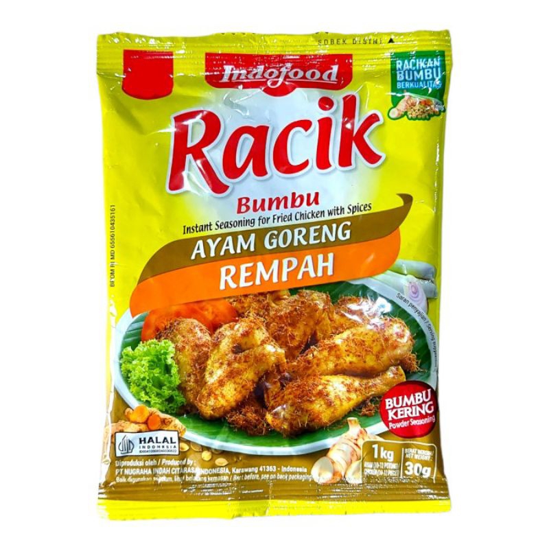 

Racik ayam goreng rempah