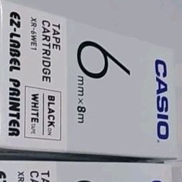 

Casio Label Tape - Printer - Hitam - 6mm
