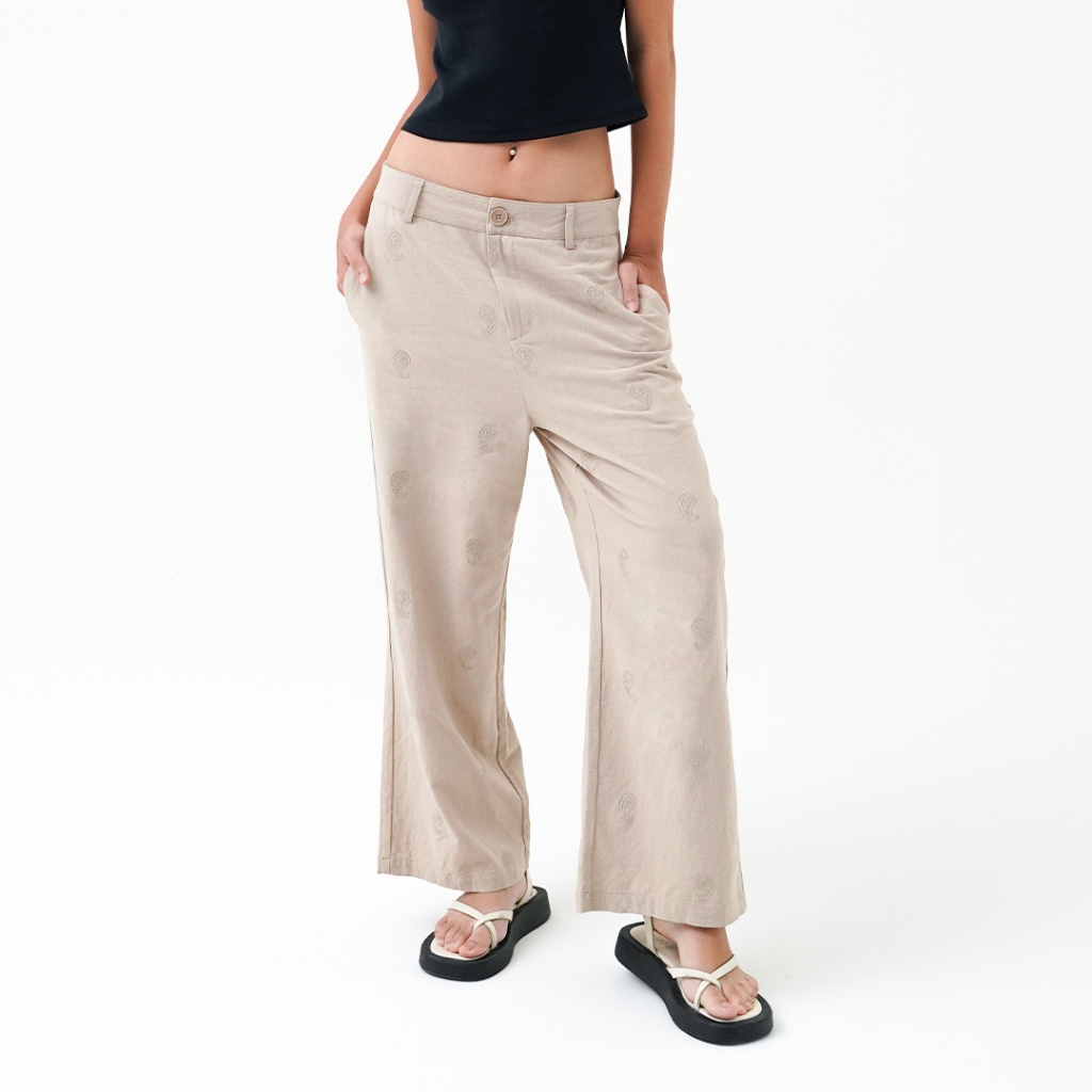 FLIES "Mosey In Morocco" Celana Trousers Wanita I31000260F Khaki