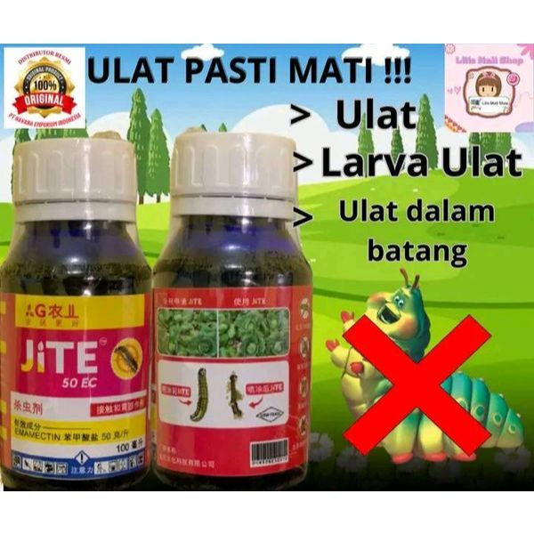 Jite  Jit Insektisida Spesialis Pembasmi Hama Obat Ulat Dalam Batang Ulat Grayak Sundep Gurem Bawang