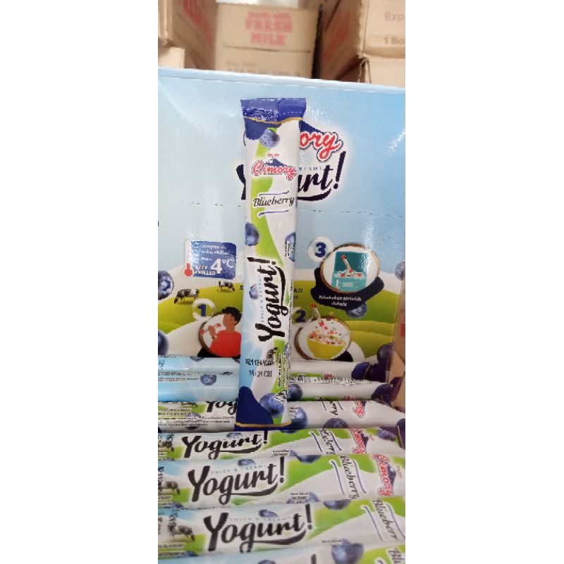 

Cimory Yogurt Stik 40 gram Cimory Squeeze Mini Blueberry