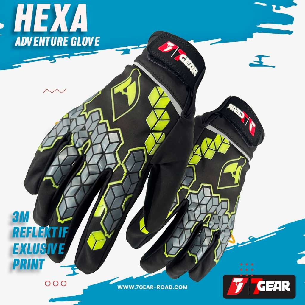 7Gear - Glove Hexa - Sarung Tangan Motor