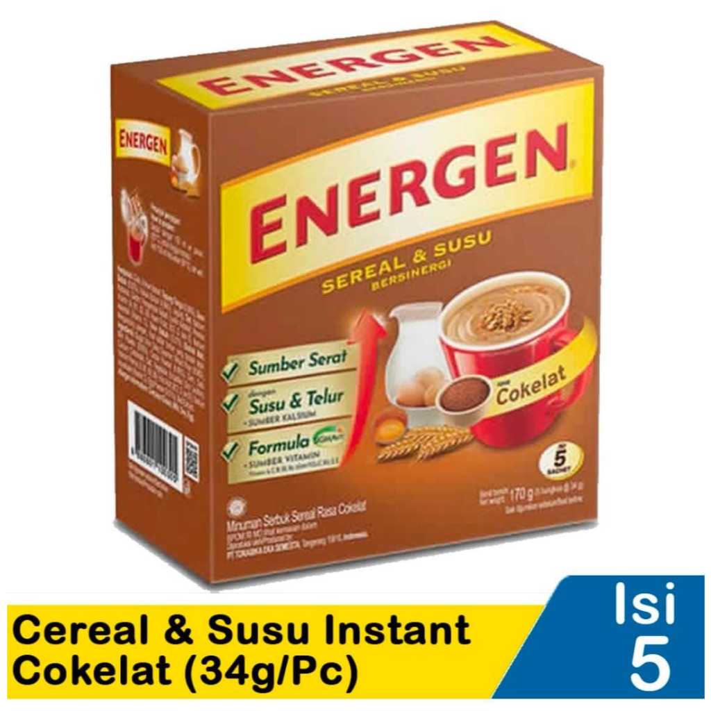 

Energen Sereal dan Susu 32g x 5