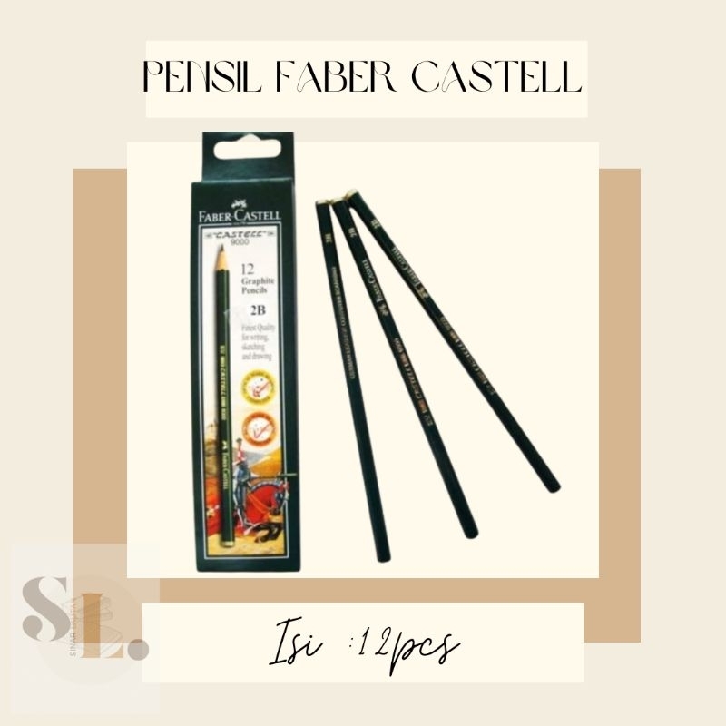 

PENSIL 2B FABER CASTELL