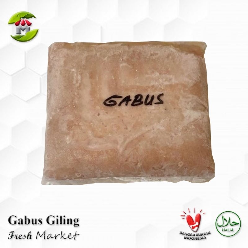 

Ay00! [Depok] Daging Ikan Gabus Giling Halal Mui 1kg Frozen