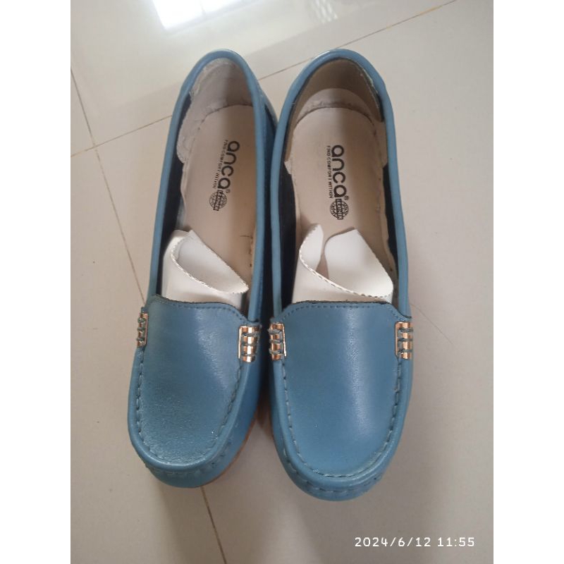 Sepatu flatshoes Laviola size 38 Esprit size 39