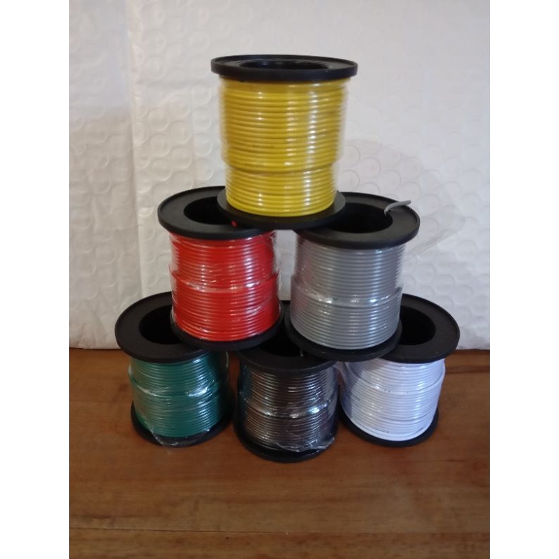 Kabel AWG 26 Serabut Tembaga Putih