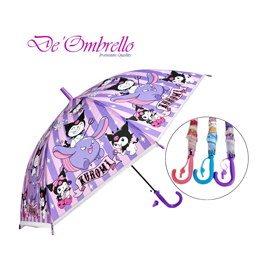 (007)Payung PVC Anak Karakter Full Print