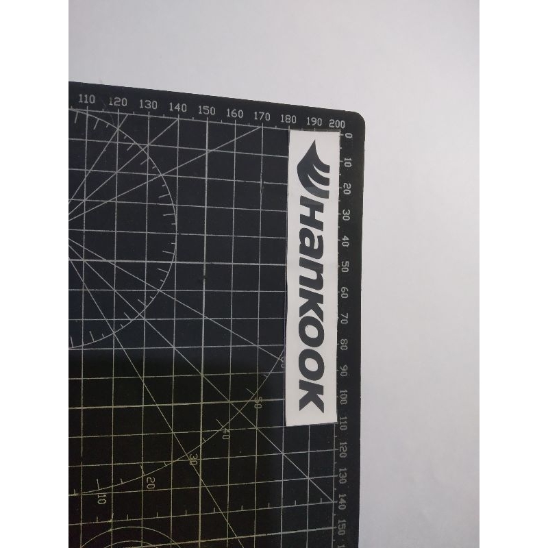 

cutting stiker hankook