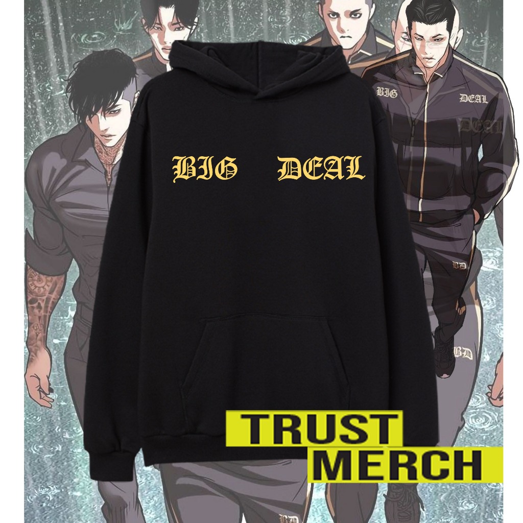 Hoodie New Big Deal Manhwa Lookism Kim Gimyung/ Hoodie Jaket Terbaru big deal