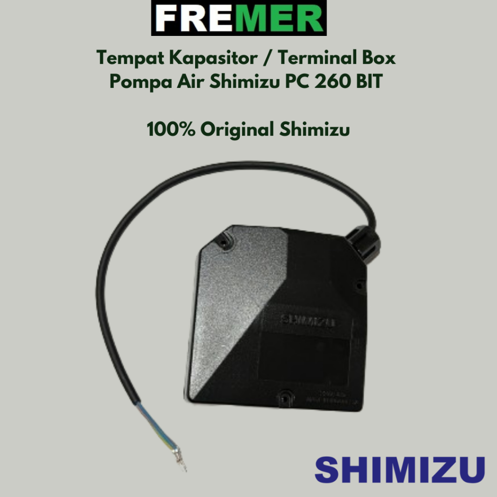 Tempat Kapasitor / Terminal Box Pompa Air SHIMIZU PC 260 BIT / PC260BIT