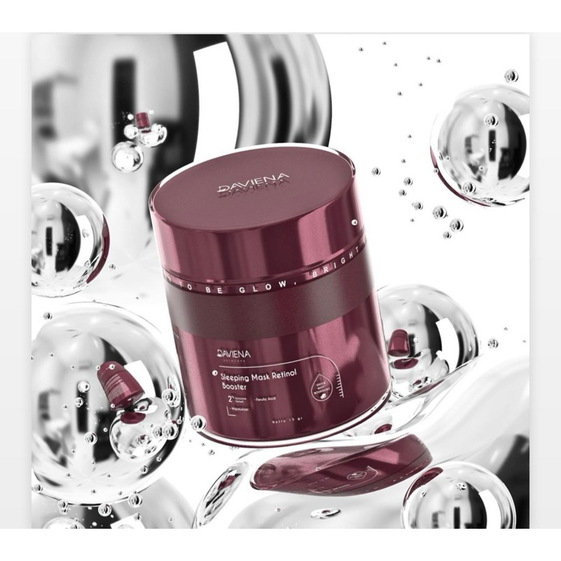 SLEEPING MASK RETINOL BOOSTER DAVIENA SKINCARE | RETINOL DAVIENA
