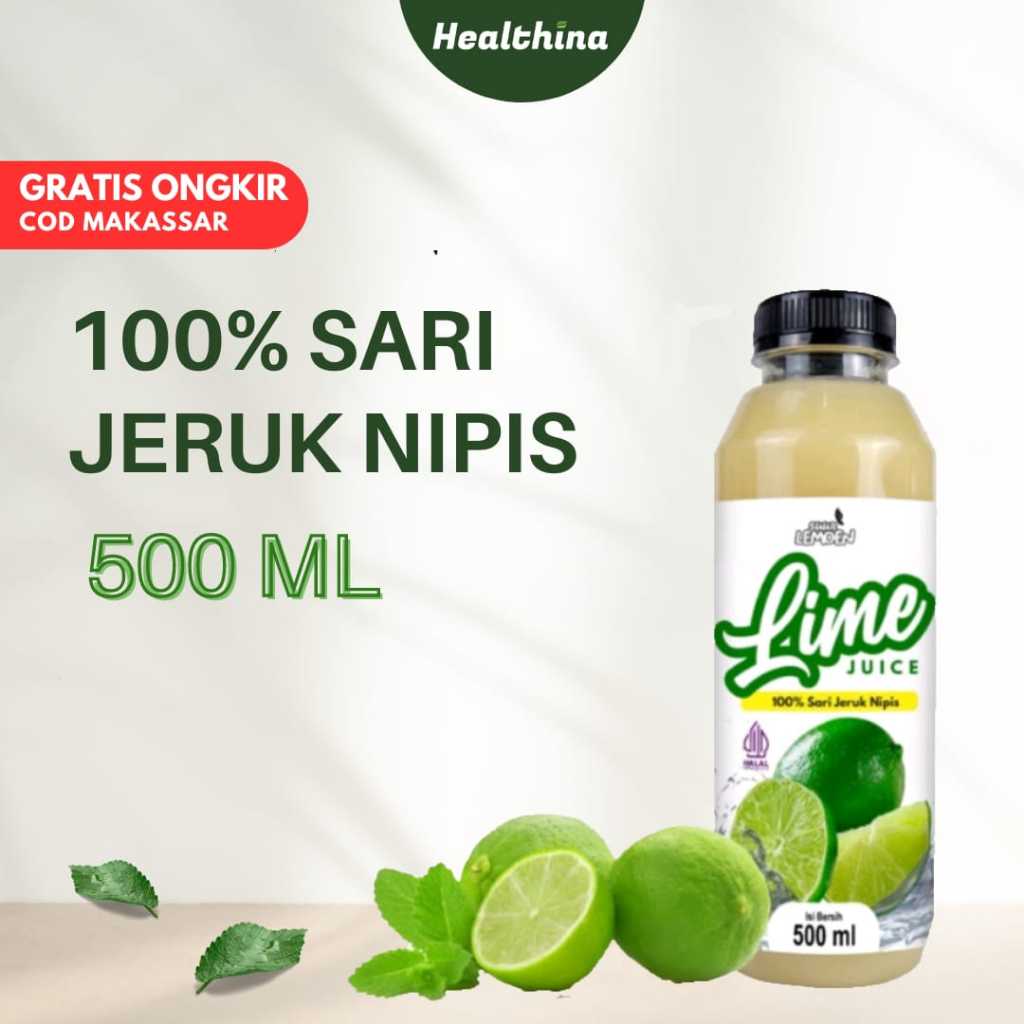 

Sari Jeruk Nipis 500 ml/Jeruk Nipis Murni by Suur Lemon/(COD Makassar)