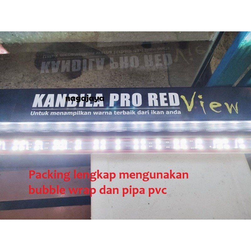 Lampu led aquarium Kandila pro red view pro 400 lampu celup kandila led